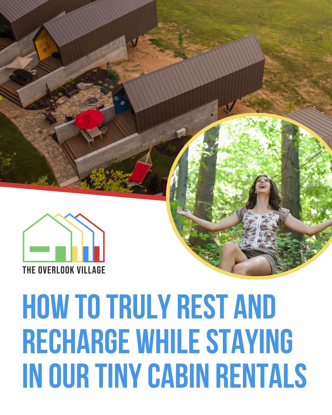 How to Truly Rest and Recharge While Staying in Our Tiny Cabin Rentals